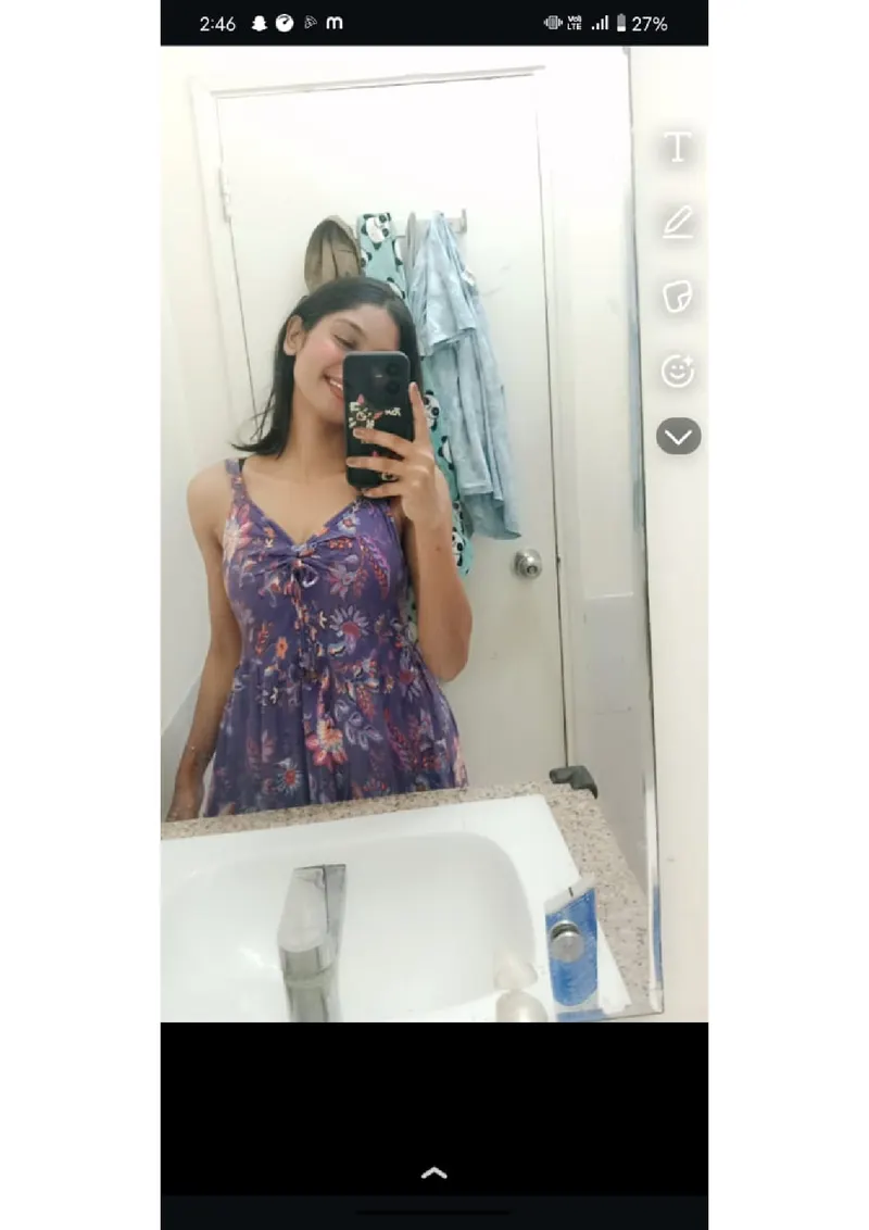 College student teen age girl